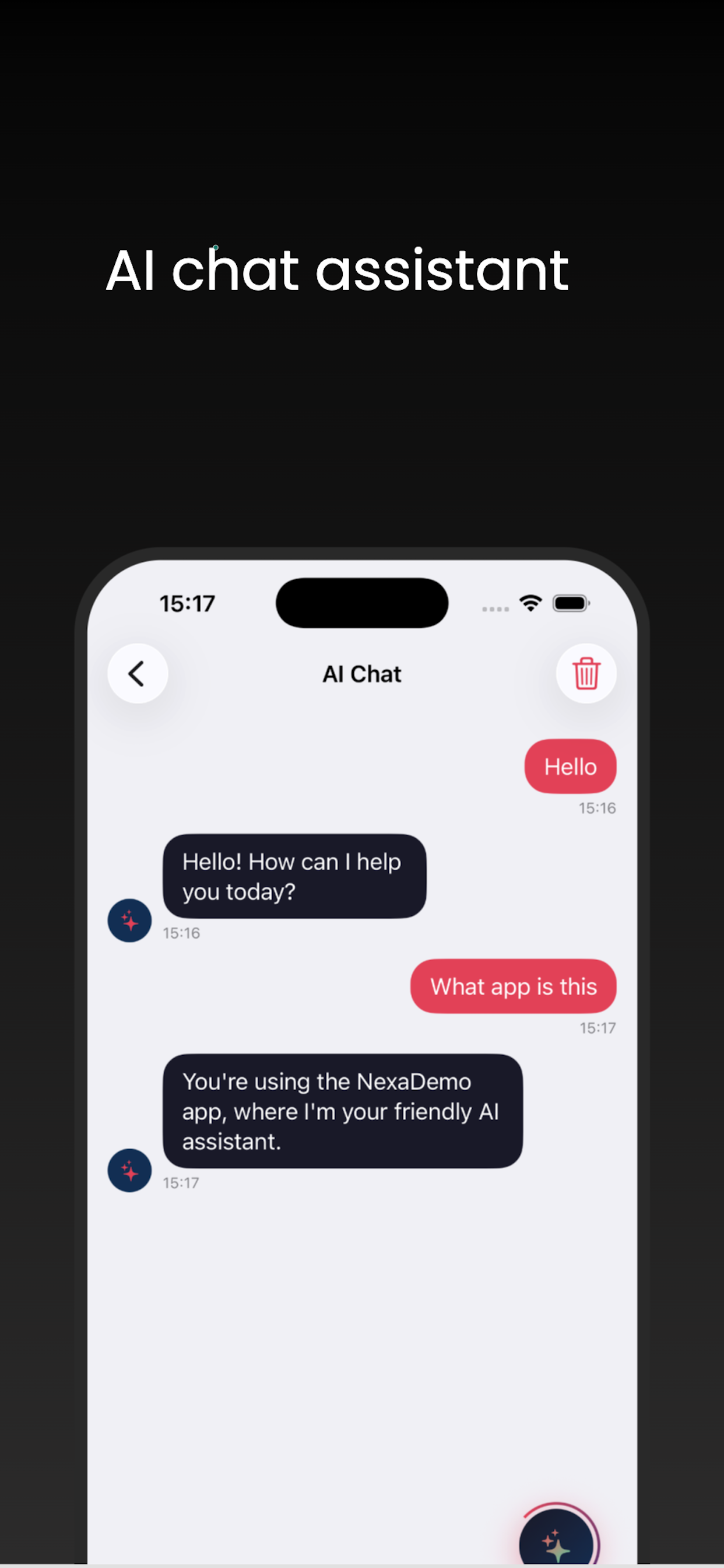 Nexa Demo screenshot